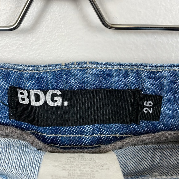 BDG Vintage Flare Bootcut High Rise Womens 26 Denim Button Side Closure Pants - Picture 9 of 9